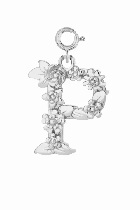 Zawieszka Letter Charms Silver