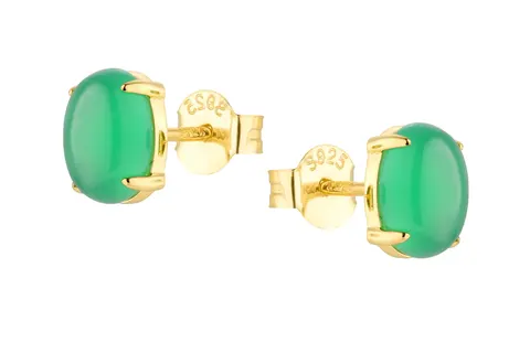 Kolczyki Kiwi Oval Gold
