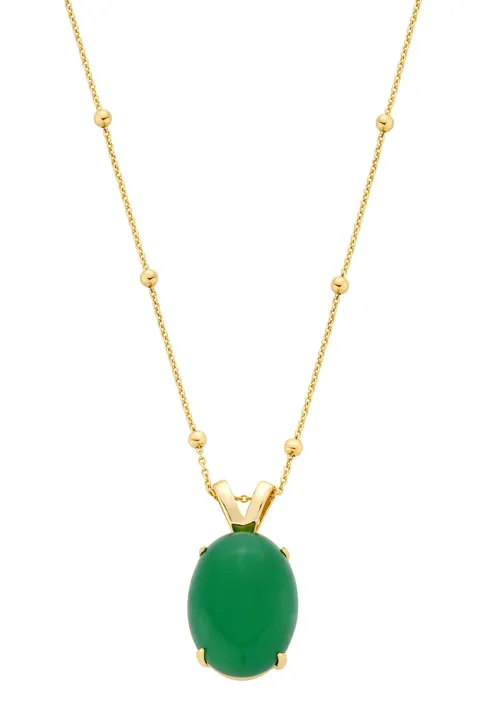 Naszyjnik Kiwi Oval Gold