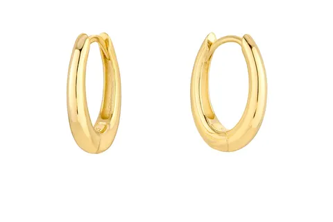Kolczyki Chunky Hoops Gold