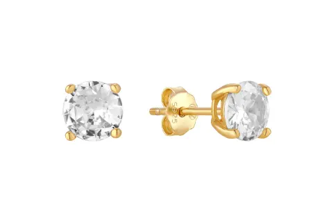 Kolczyki Glossy Gold