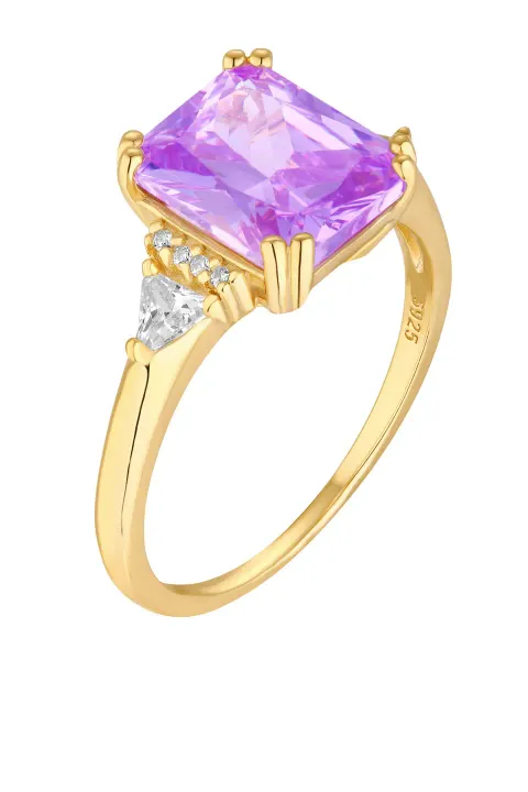 Pierścionek Bliss Violet Gold