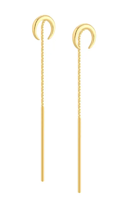 Kolczyki Horn Gold