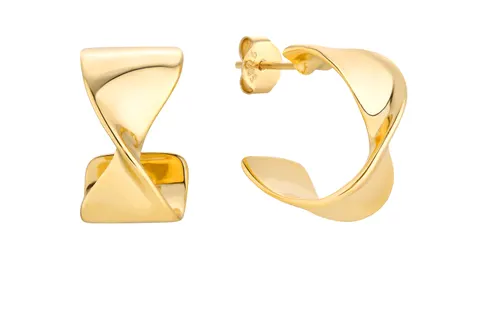Kolczyki koła Bondi Midi Gold