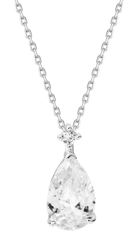 Naszyjnik z kropelką Dynasty Silver
