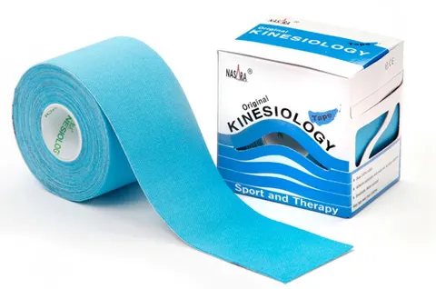 Oryginalne Plastry Kinesiology Tape - NIEBIESKI (Nasara)