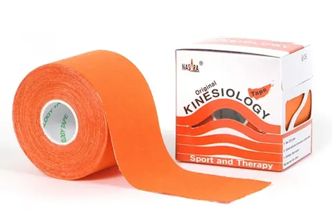 Oryginalne Plastry Kinesiology Tape - POMARAŃCZOWY (Nasara)