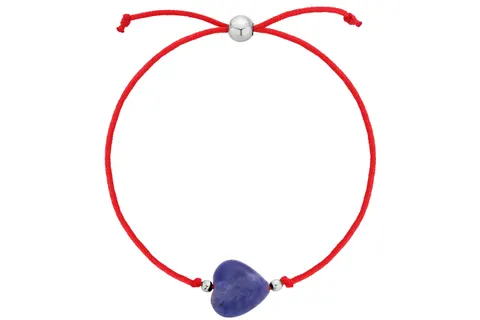 Bransoletka Breath z sodalitem Silver