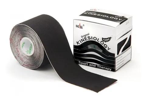 Oryginalne Plastry Kinesiology Tape - CZARNY (Nasara)