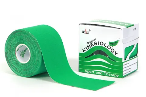 Oryginalne Plastry Kinesiology Tape - ZIELONY (Nasara)