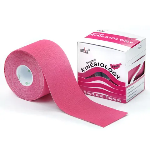 Oryginalne Plastry Kinesiology Tape - RÓŻOWY (Nasara)