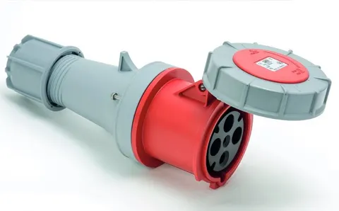 Gniazdo przenośne GP634, 63A/4P 400V IP67