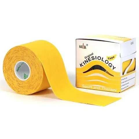 Oryginalne Plastry Kinesiology Tape - ŻÓŁTY (Nasara)