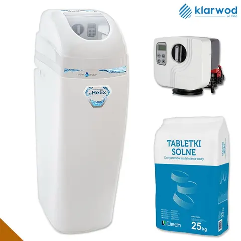 Zmiękczacz wody Klarwod CS Helix 20 L + sól