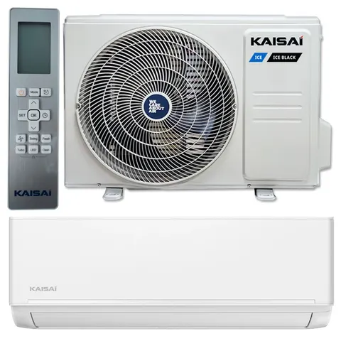 Klimatyzator ścienny KAISAI ICE WHITE 2,6/2,9 kW z grzałką WiFi