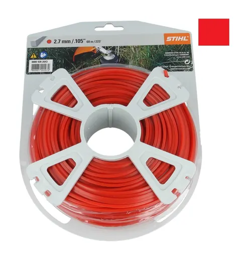 Żyłka tnąca STIHL kwadratowa 2.7mm x65m czerwona