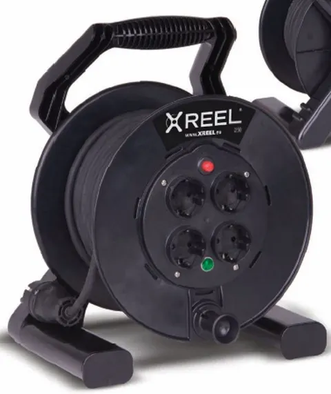 Przedłużacz Zwijany X-Reel 40M OW3x1,5 4GS IP20