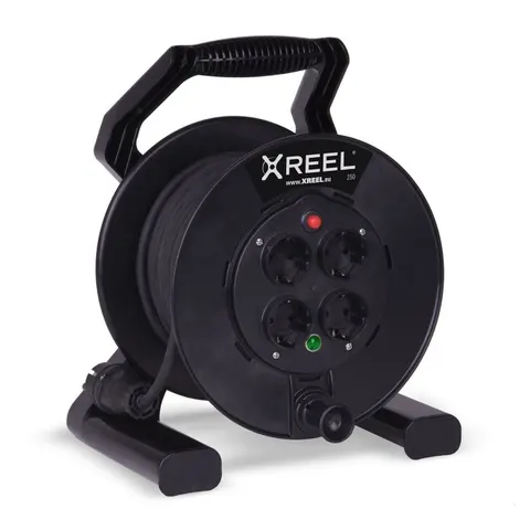 Przedłużacz Zwijany X-Reel 50M OW3x1,5 4GS IP20