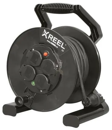 Przedłużacz Zwijany X-Reel 30M OW3x1,5 4GS z klapką IP44