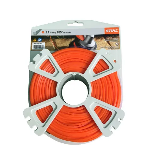 Żyłka tnąca STIHL kwadratowa 2.4mm x83m pomarańcz