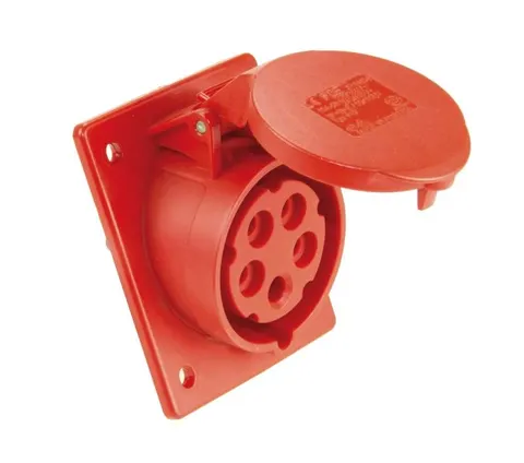 Gniazdo tablicowe skośne GTS165 IP44 16A/5P 400V