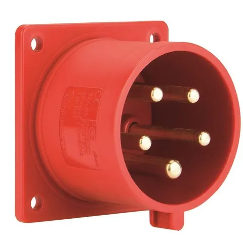 Wtyczka tablicowa WT165 IP44 16A/5P 70mm