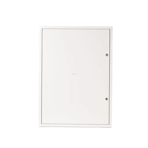 Rozdzielnica modułowa 4X24M natynkowa metalowa 96 modułów IP31 550x755x132 Biała z zamkiem NRPSM 96 4X24 Z; 96-4-24-2, Sabaj