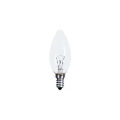 Żarówka wysokotemperaturowa soleo 40W B35 E14 230V świeczka