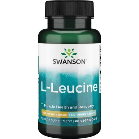 Swanson AjiPure L-Leucyna 500mg - (60 kap)