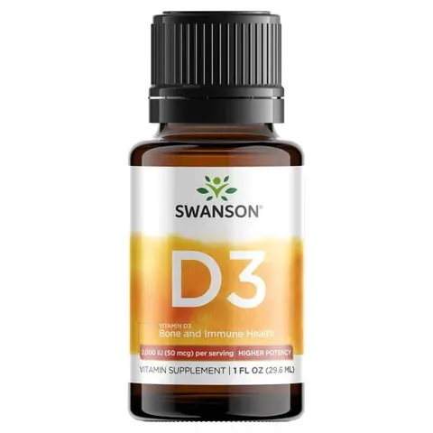 Swanson Witamina D3 (w płynie) 29,6ml