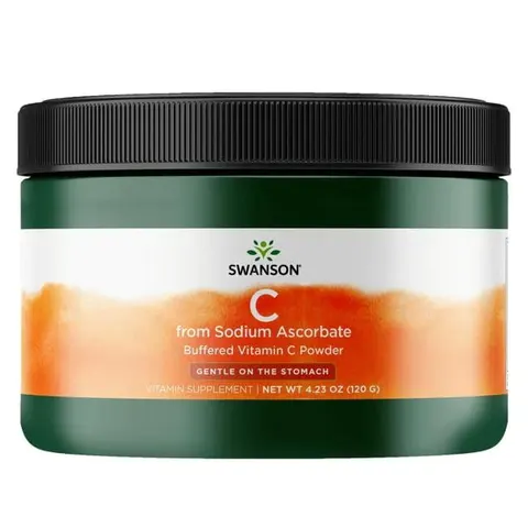 Swanson Witamina C (L-askorbian sodu) - 120g