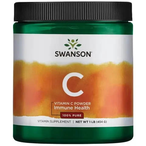Swanson Witamina C - 100% czystości - 454g