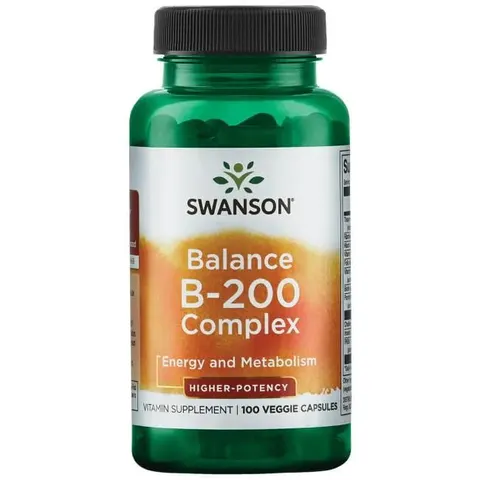 Swanson Daily B-complex (dawniej Balance B-200) (100 kap)