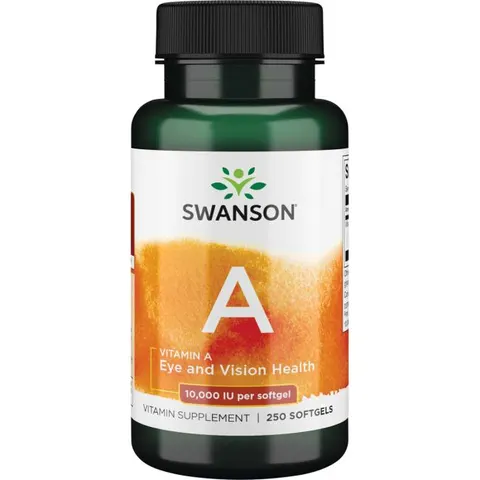 Witamina A - 10000IU - Swanson - (250 kap)