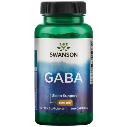 Swanson GABA 500mg - (100 kap)