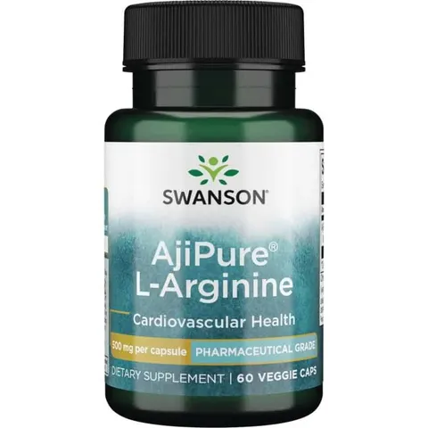 Swanson AjiPure L-Arginina 500mg - (60 kap)
