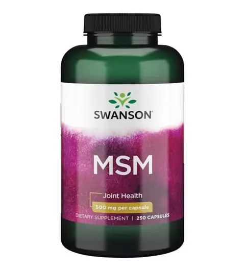Swanson MSM 500mg - (250 kap)