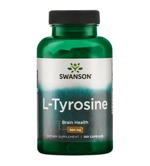 Swanson L-Tyrozyna 500mg - (100 kap)
