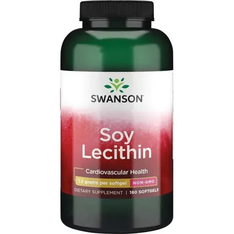 Swanson Lecytyna (Lecithin) 1200mg - (180 kap)