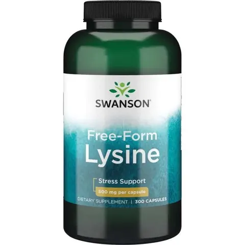Swanson L-Lizyna 500mg - (300 kap)