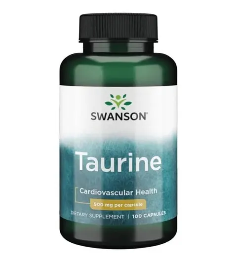 Swanson Tauryna 500mg - (100 kap)