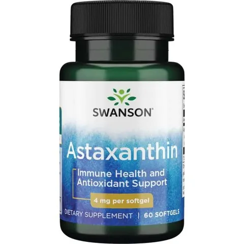 Swanson Astaksantyna (Astaxanthin) 4mg - (60 kap)