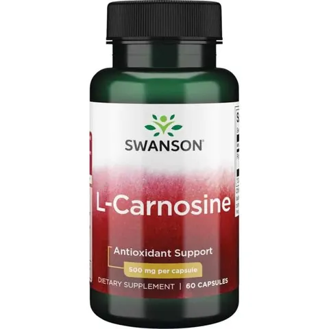 Swanson L-Karnozyna 500mg - (60 kap)