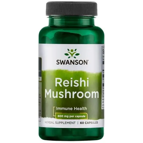 Swanson Reishi Mushroom 600mg - (60 kap)
