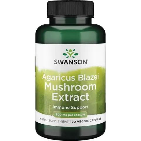 Swanson Agaricus Blazei Muschroom Extract 500mg - (90 kap)