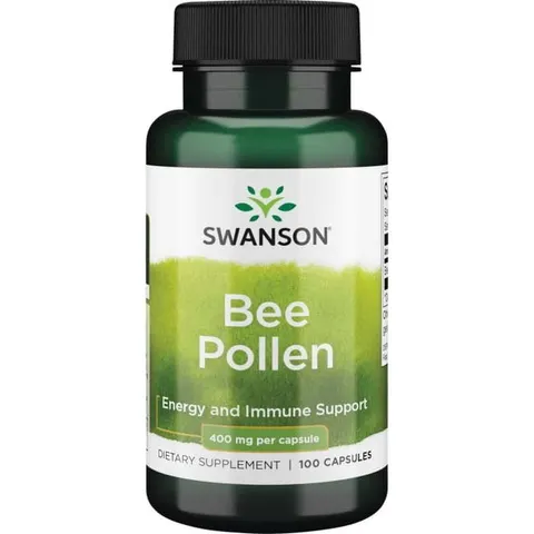 Swanson Bee Pollen (pyłek pszczeli) 400mg - (100 kap)