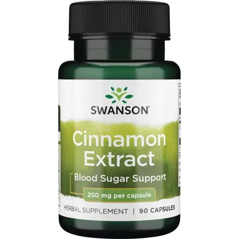 Swanson Cynamon Ekstrakt 250mg - (90 kap)