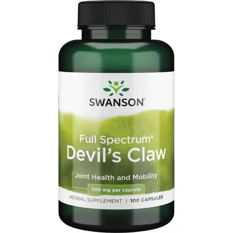 Swanson Devil`s Claw 500mg - (100 kap)