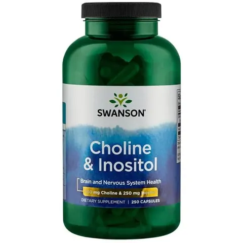 Swanson Cholina & Inozytol - (250 kap)
