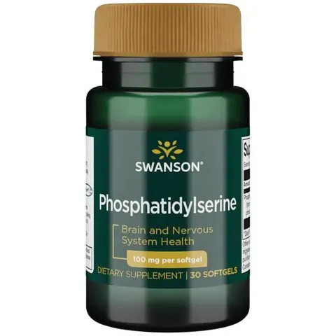 Swanson Fosfatydylseryna 100mg - (30 kap)